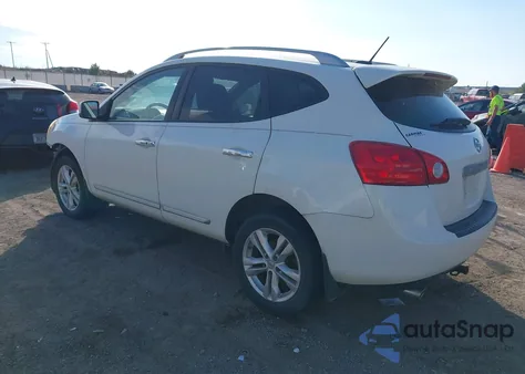 2012 Nissan Rogue Sv z USA, uszkodzony, nr VIN JN8AS5MVXCW376390